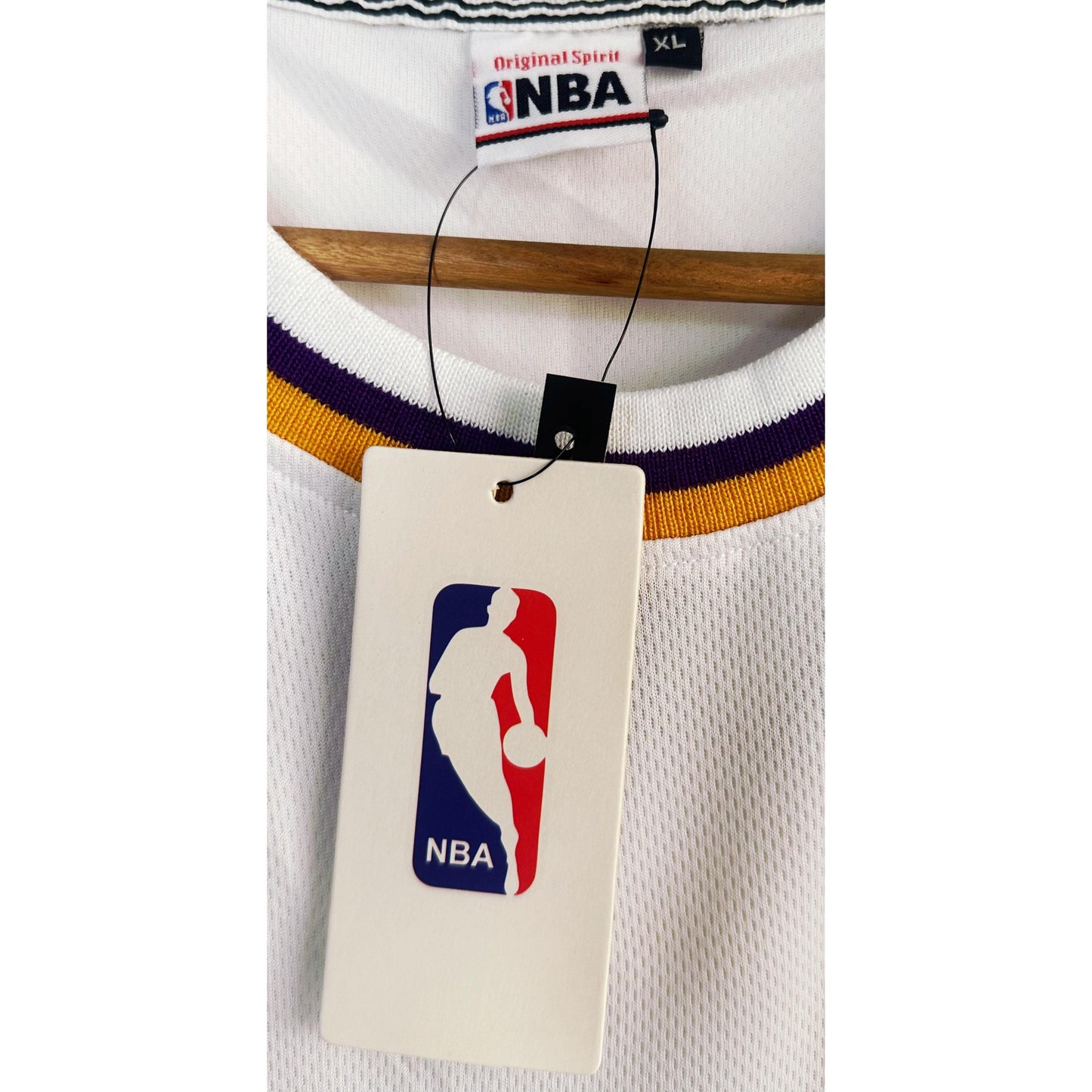NIKE NBA WHITE LAKERS JAMES NO 6 BASKETBALL JERSEYS