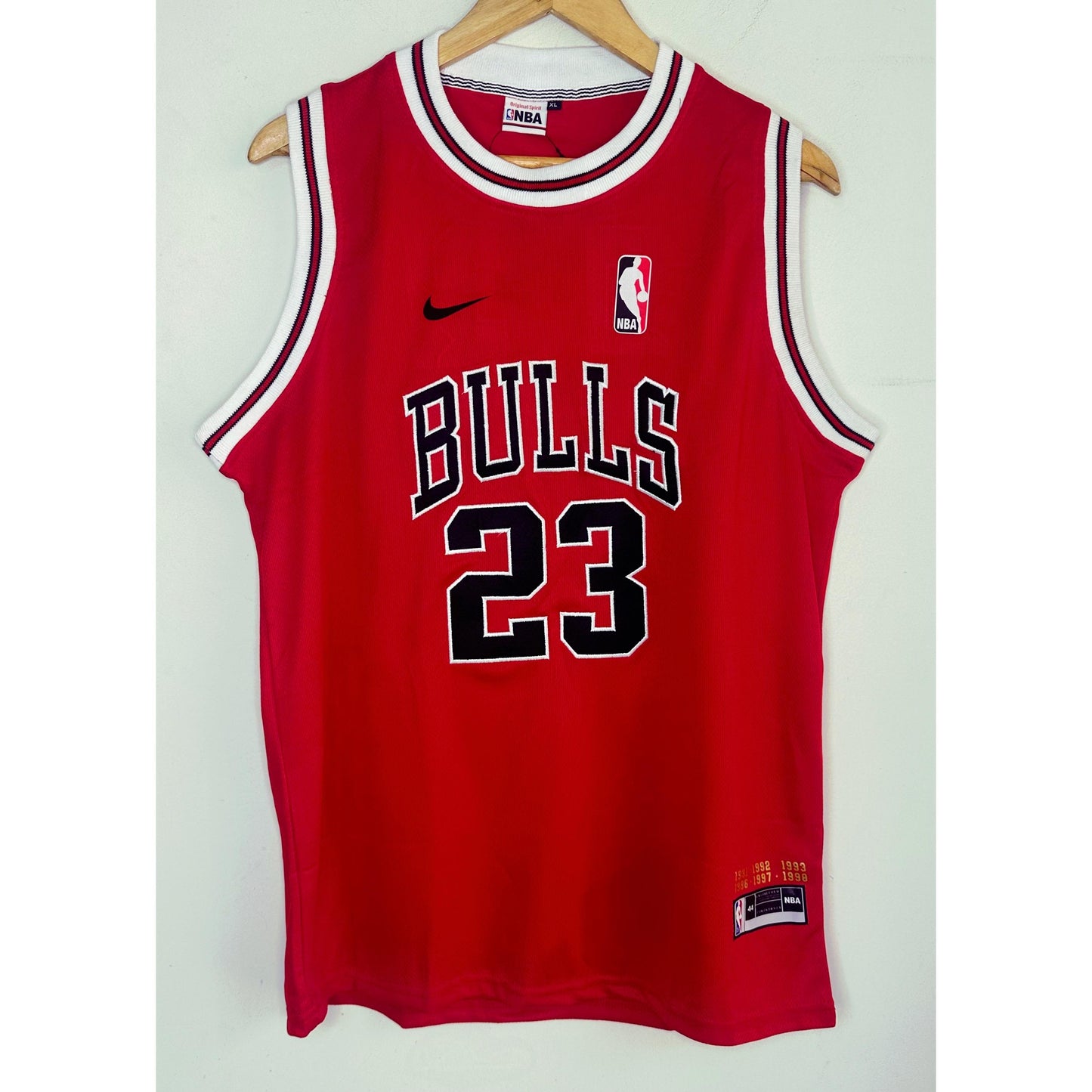 NIKE NBA BULLS NO 23 BASKETBALL JERSEYS
