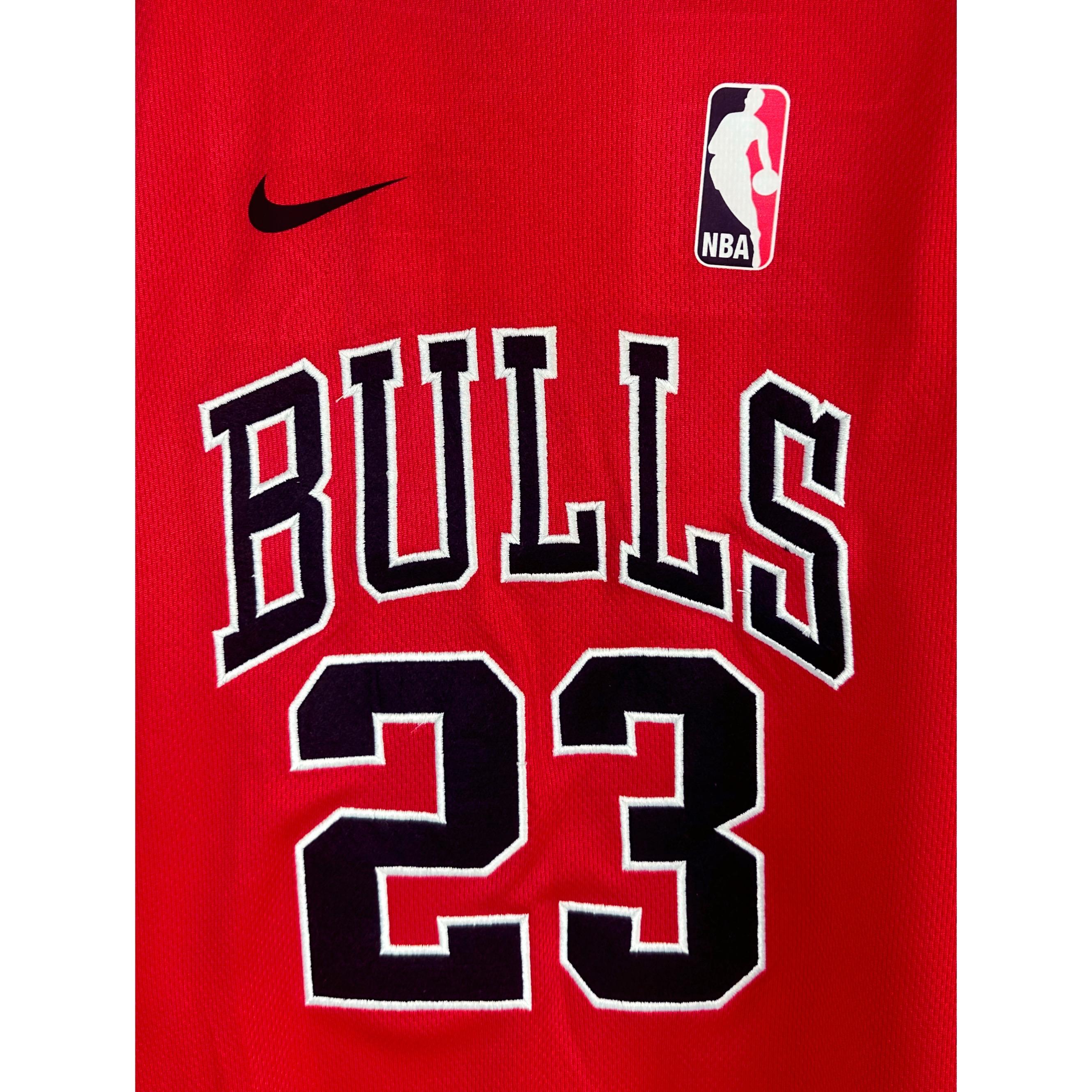 Font Bulls Nr 23 Michael Jordan Signed Nike Pro Cut Chicago Bulls