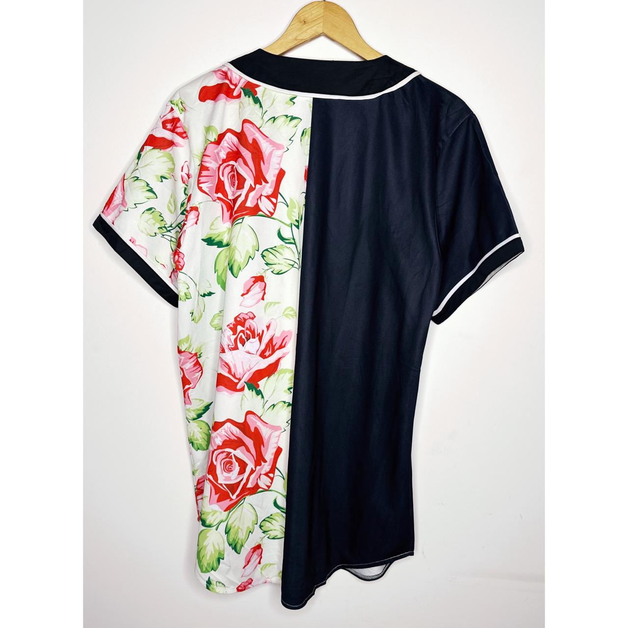 NO BOUNDARIES RARE MULTICOLOR SIZE-XL BASEBALL JERSEYS .