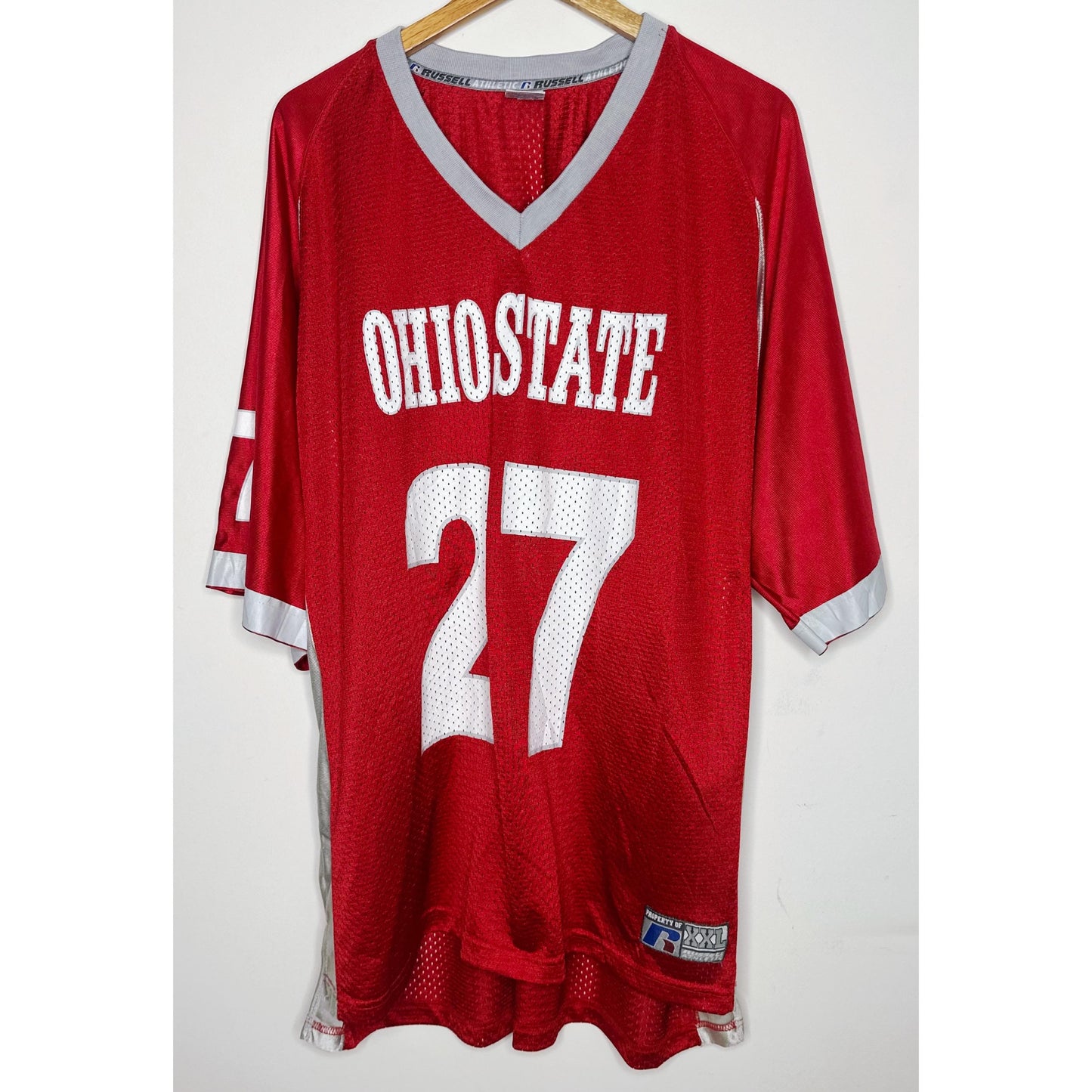 RUSSELL ATHLETIC OHIO STATE NO 27 SIZE-3XL NFL JERSEYS