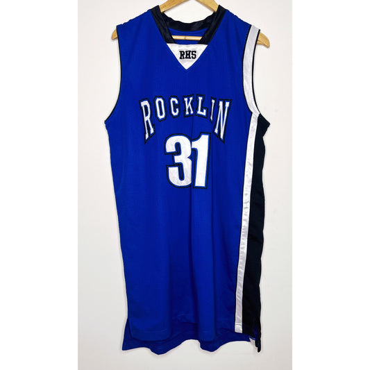 RHS ROCKLIN NO 31 SIZE-XL BASKETBALL JERSEYS