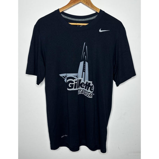 NIKE GILLETTE STADIUM PREMIUM DRI-FIT TEE SIZE M
