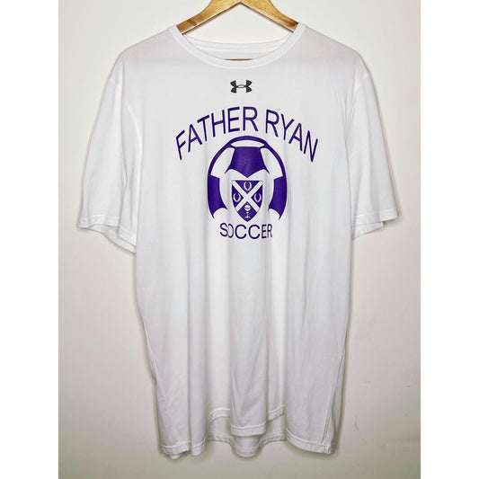 UNDER ARMOUR FATHER RYAN SOCCER  PREMIUM DRI-FIT TEE SIZE L