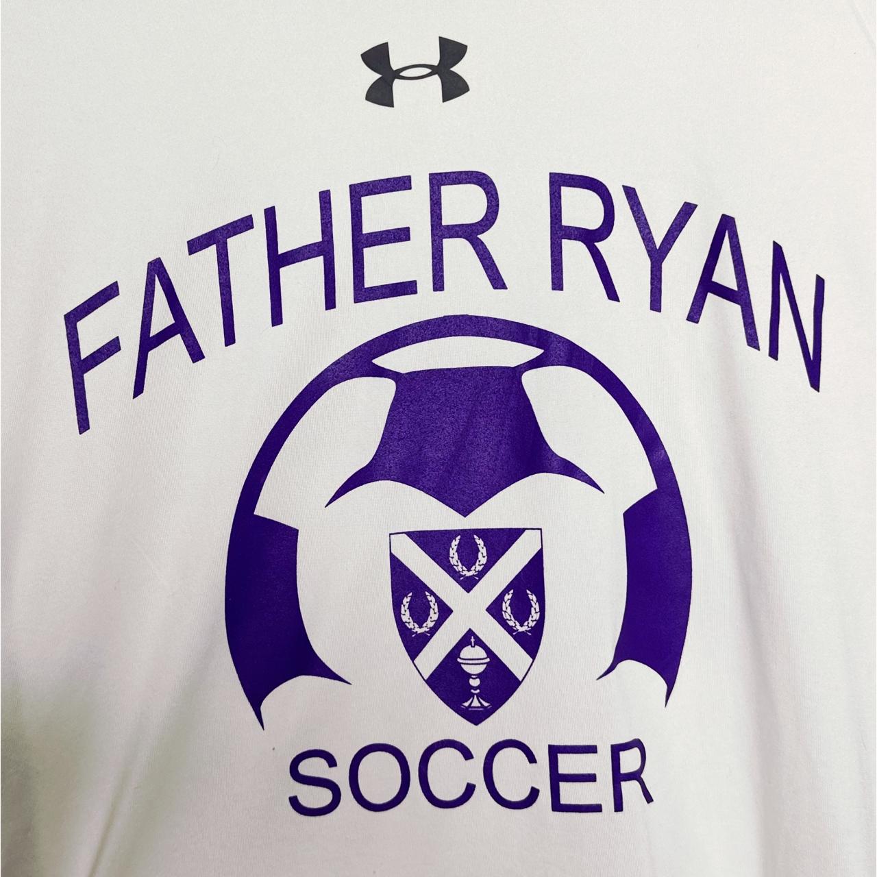 UNDER ARMOUR FATHER RYAN SOCCER  PREMIUM DRI-FIT TEE SIZE L