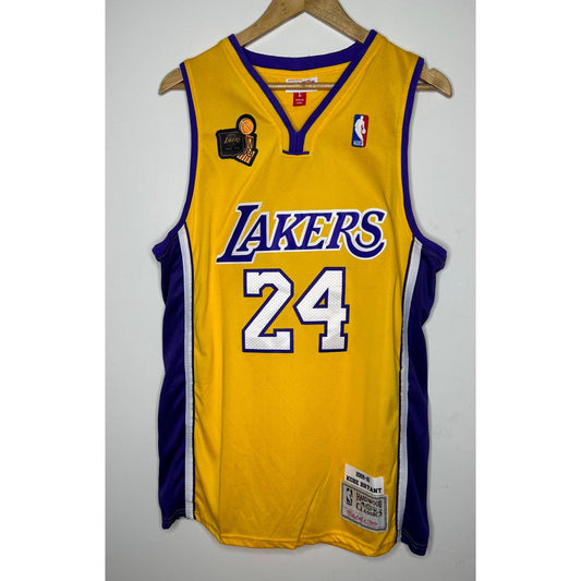 KOBE BRYANT HARDWOOD CLASSICS LAKERS BRYANT NO 24 BASKETBALL JERSEY
