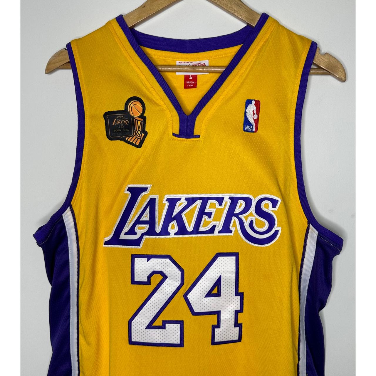 KOBE BRYANT HARDWOOD CLASSICS LAKERS BRYANT NO 24 BASKETBALL JERSEY