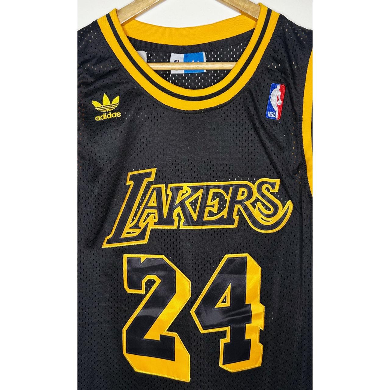 ADIDAS LAKERS BRYANT NO 24 BASKETBALL JERSEY