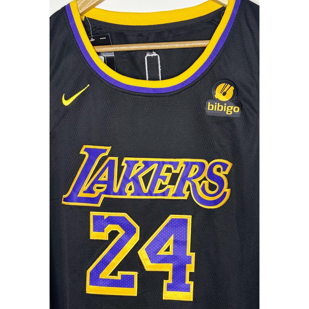 NIKE LAKERS BRYANT NO 24 BASKETBALL JERSEY