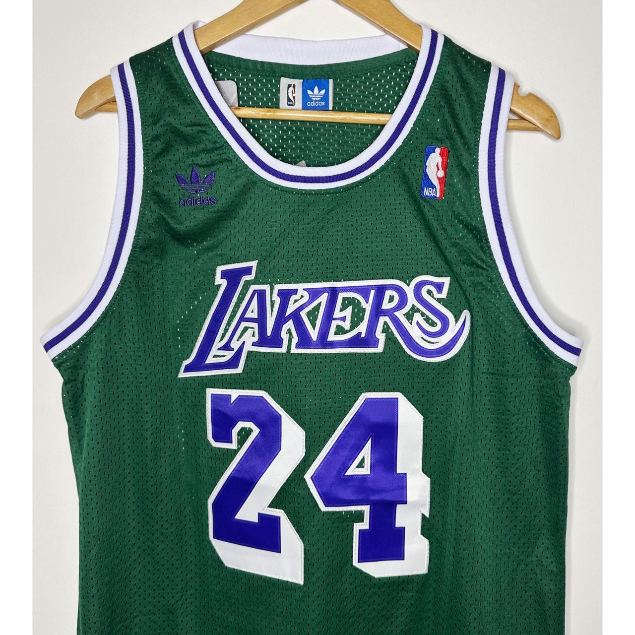 ADIDAS LAKERS HARDWOOD CLASSICS BRYANT BASKETBALL JERSEY
