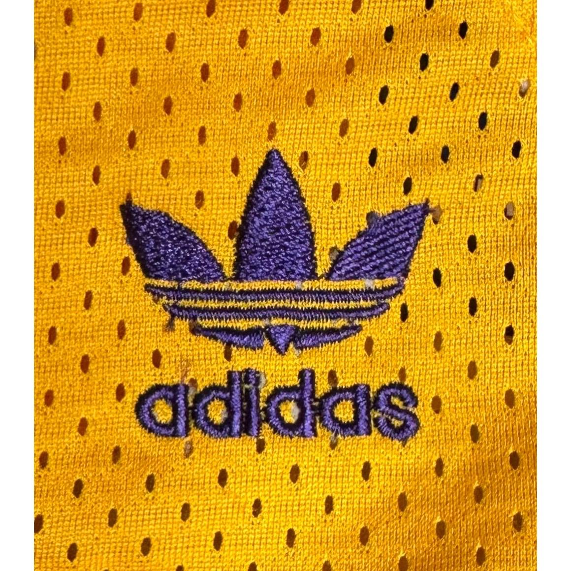 ADIDAS HARDWOOD CLASSICS LAKERS BRYANT NO 24 BASKETBALL JERSEY