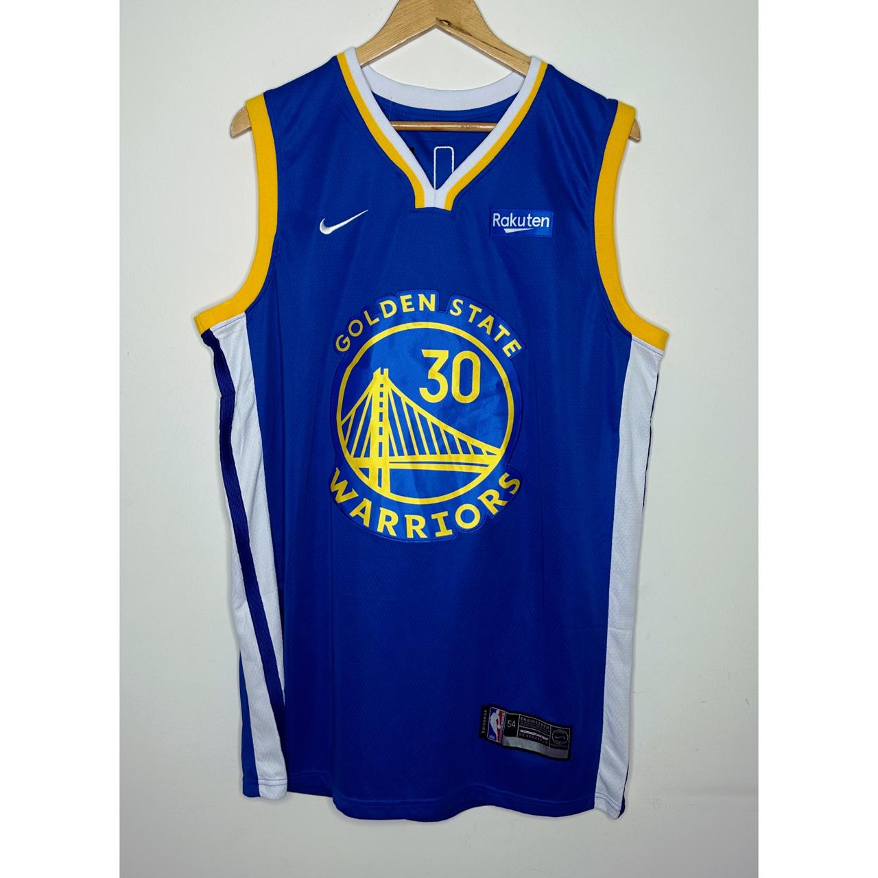 NIKE RAKUTEN GOLDEN STATE WARRIORS CURRY NO 30 BASKETBALL JERSEY