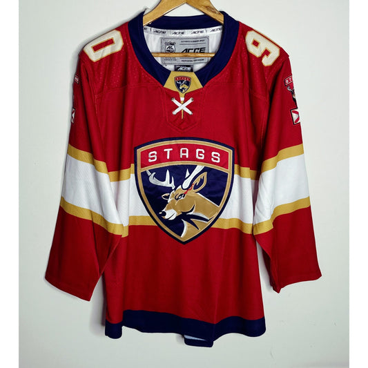 ACRE STAGS NO 90 SIZE- 2XL-ICE HOCKEY JERSEYS
