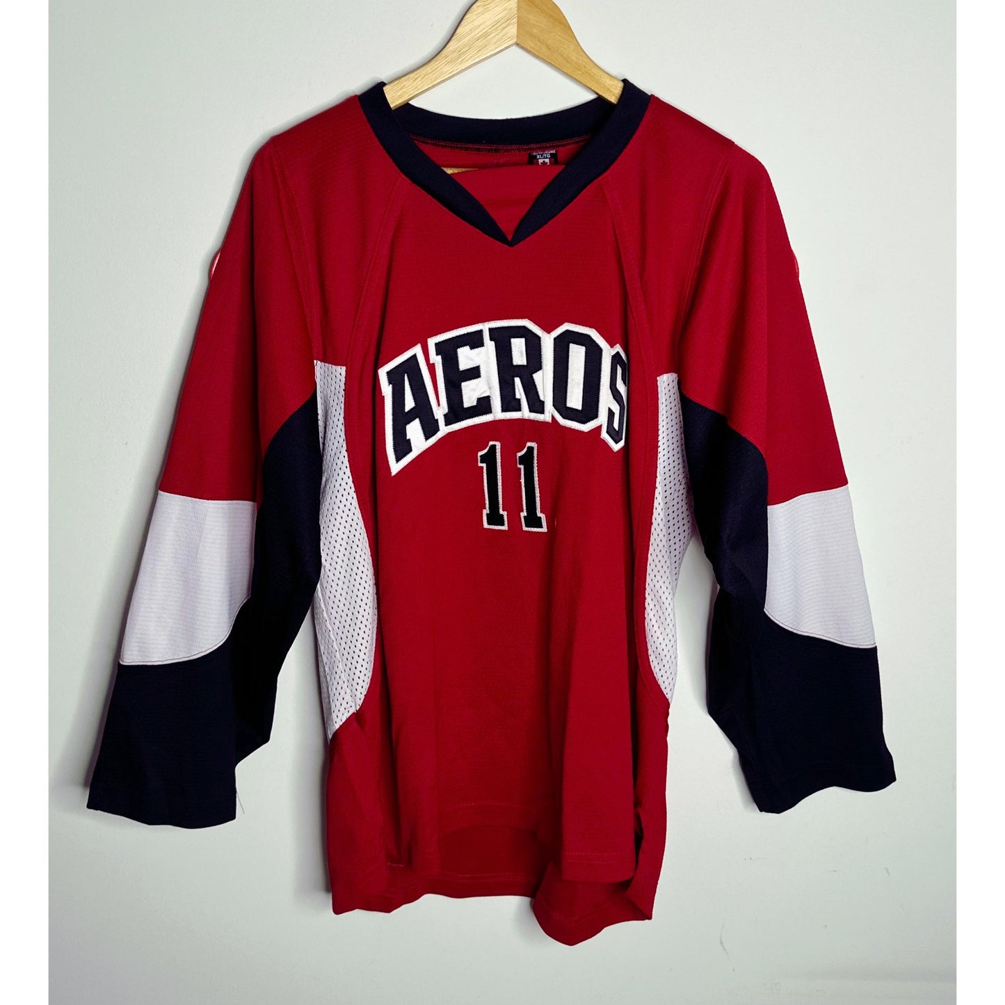 AEROS OAKRIDGE NO 11 SIZE- L-ICE HOCKEY JERSEYS
