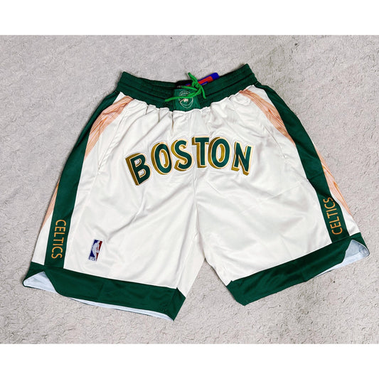 JUST DON HARDWOOD VINTAGE CLASSICS BOSTON PREMIUM SHORT