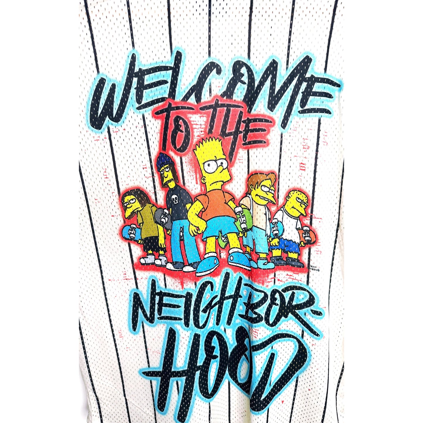 WELCOME TO NEIGHBOR HOOD SIZE-XL BASEBALL JERSEYS