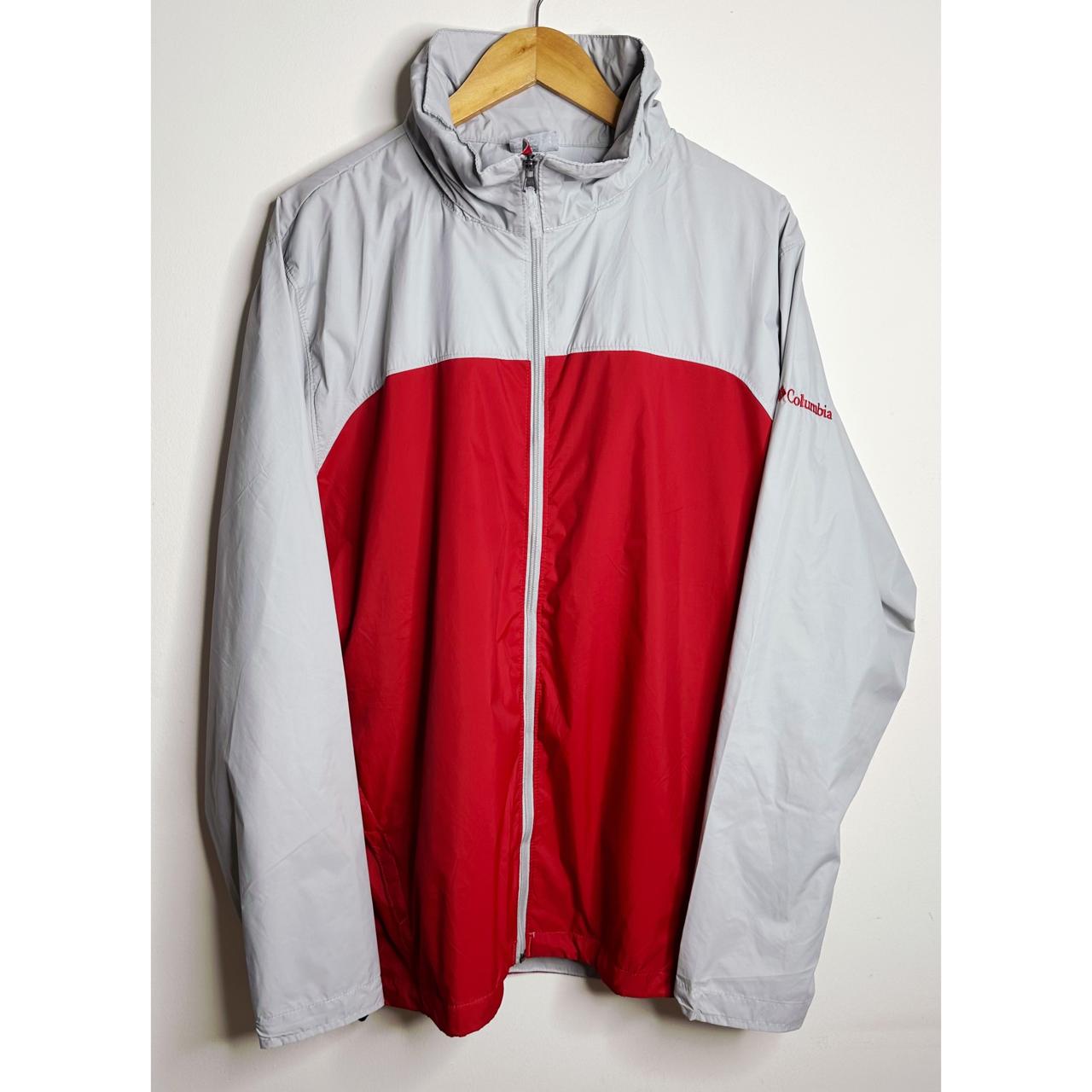 COLUMBIA LIGHTWEIGHT WINDBREAKER – BREATHABLE, WATER-RESISTANT JACKET FOR ACTIVE OUTDOOR WEAR SIZE XL