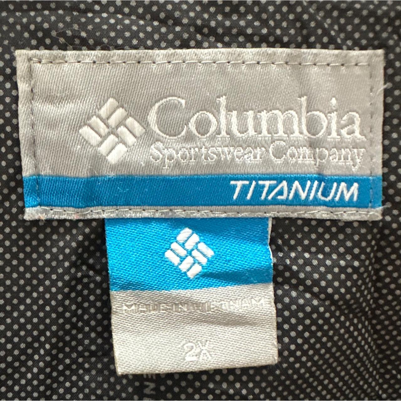 COLUMBIA TITANIUM LIGHTWEIGHT WINDBREAKER – BREATHABLE, WATER-RESISTANT JACKET FOR ACTIVE OUTDOOR WEAR SIZE XL