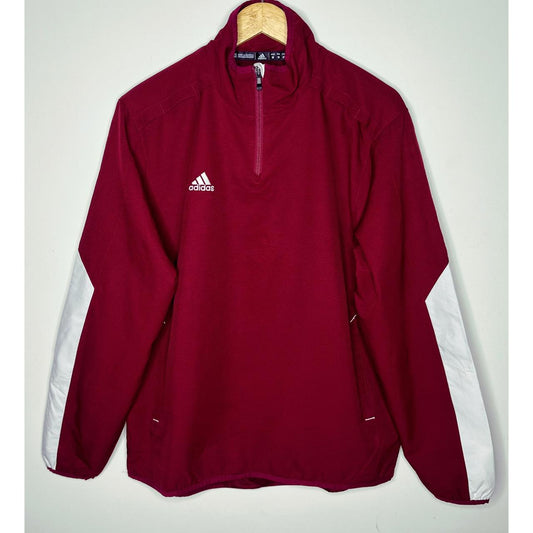 ADIDAS  RED PREMIUM JACKET SIZE XL ( water resistant) -