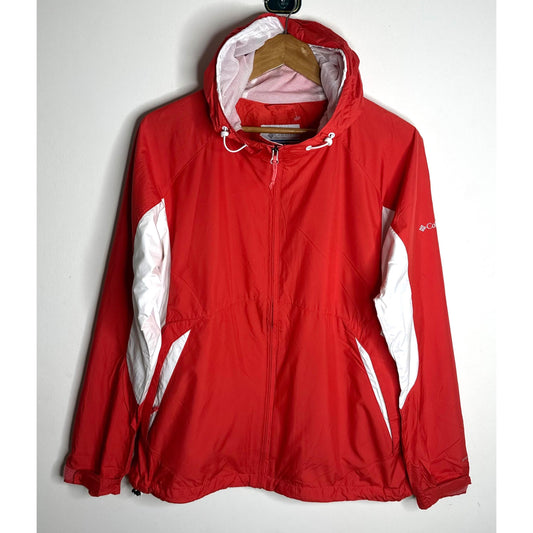 COLUMBIA WINDBREAKER JACKET – STYLISH, LIGHTWEIGHT & WATER-REPELLENT OUTERWEAR SIZE L