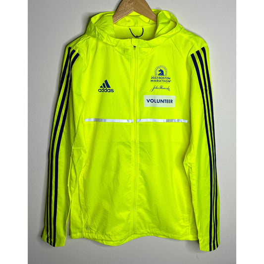 ADIDAS VOLUNTEER LIGHTWEIGHT WINDBREAKER – BREATHABLE, WATER-RESISTANT JACKET FOR ACTIVE OUTDOOR WEAR SIZE M-