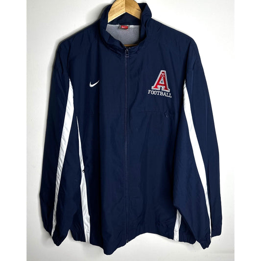 NIKE FOOTBALL LIGHTWEIGHT WINDBREAKER – BREATHABLE, WATER-RESISTANT JACKET FOR ACTIVE OUTDOOR WEAR SIZE XL -