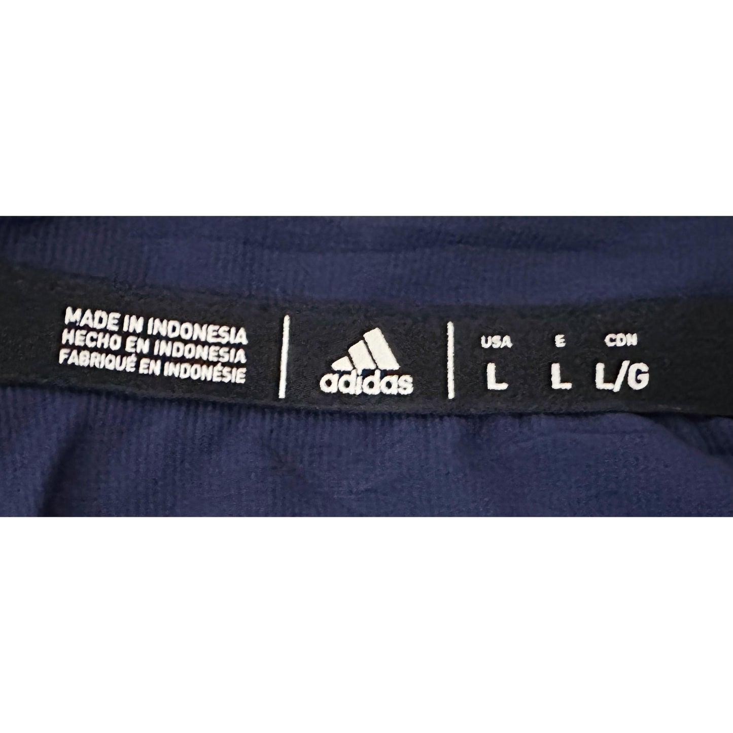 ADIDAS CARMICHAEL LIGHTWEIGHT WINDBREAKER – BREATHABLE, WATER-RESISTANT JACKET FOR ACTIVE OUTDOOR WEAR SIZE M -