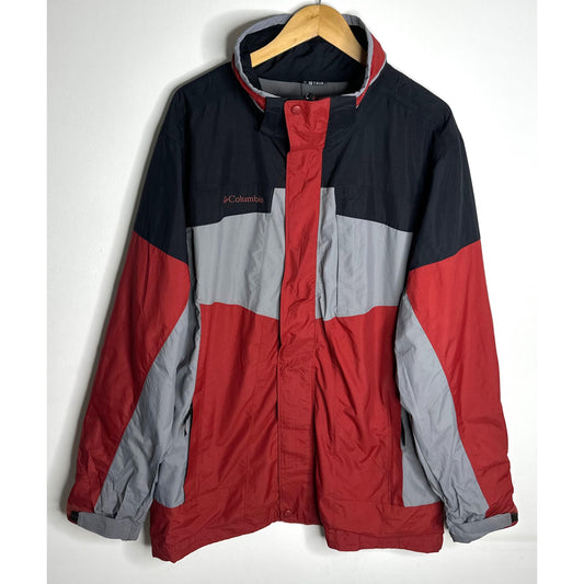 COLUMBIA BUGABOO LIGHTWEIGHT WINDBREAKER – BREATHABLE, WATER-RESISTANT JACKET FOR ACTIVE OUTDOOR WEAR SIZE 2XL -