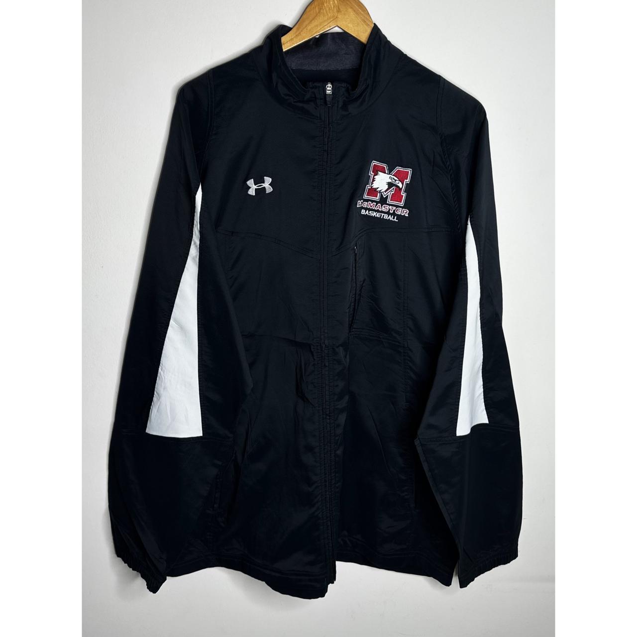 UNDER ARMOUR MC MASTER BASKETBALL LIGHTWEIGHT WINDBREAKER – BREATHABLE, WATER-RESISTANT JACKET FOR ACTIVE OUTDOOR WEAR SIZE XL -