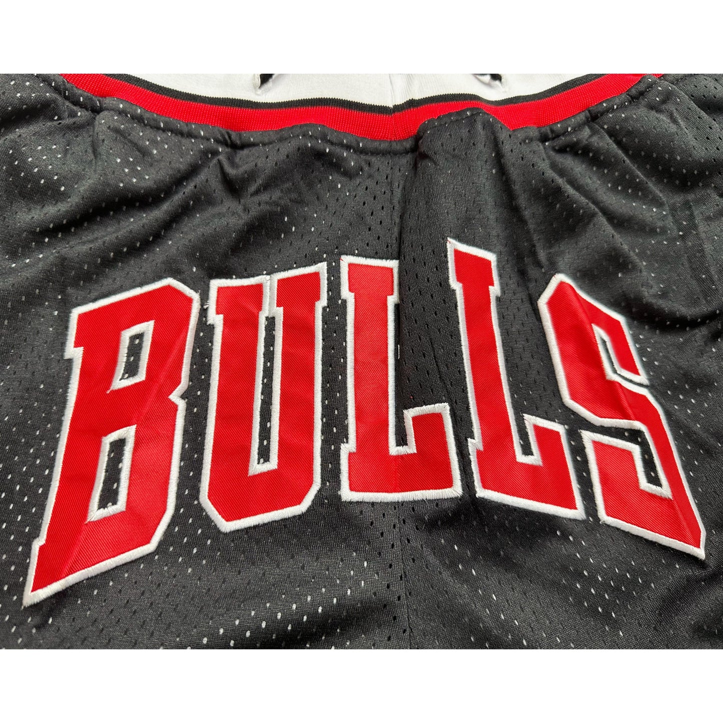 JUST DON BULLS RED BLACK PREMIUM SHORT