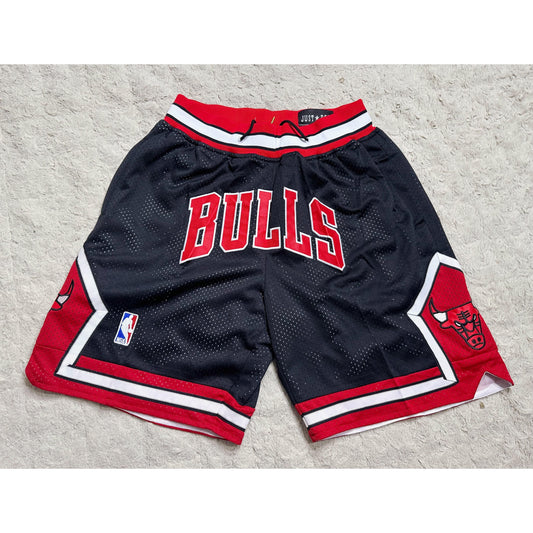 JUST DON BULLS RED BLACK PREMIUM SHORT