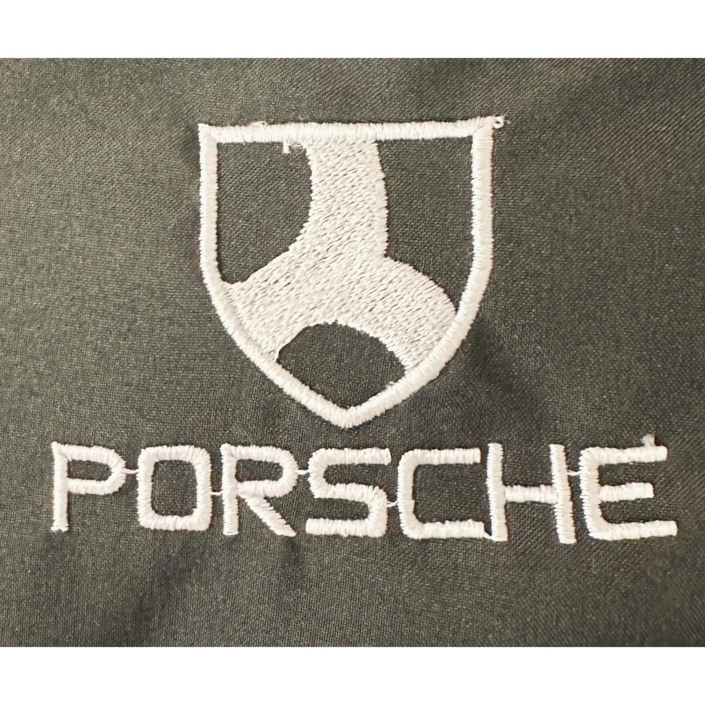 PORSCHE BLACK SPORTS JACKET FOR MEN – PREMIUM RACING STYLE ZIPPER JACKET BLACK WHITE(Waterproof)