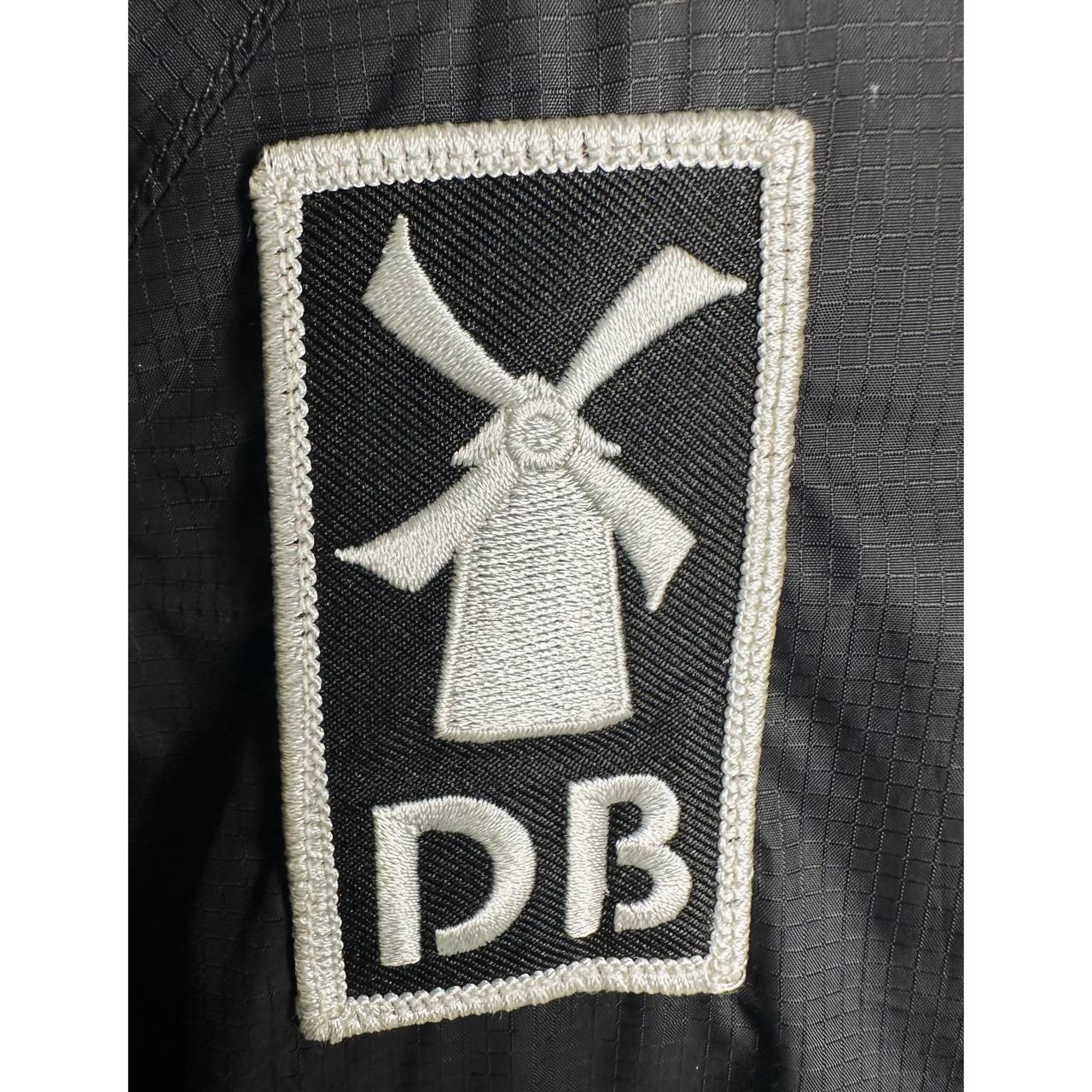 THE NORTH FACE WOMEN'S BLACK HOODED HYPERAIR WIND JACKET WITH DB LOGO SIZE L