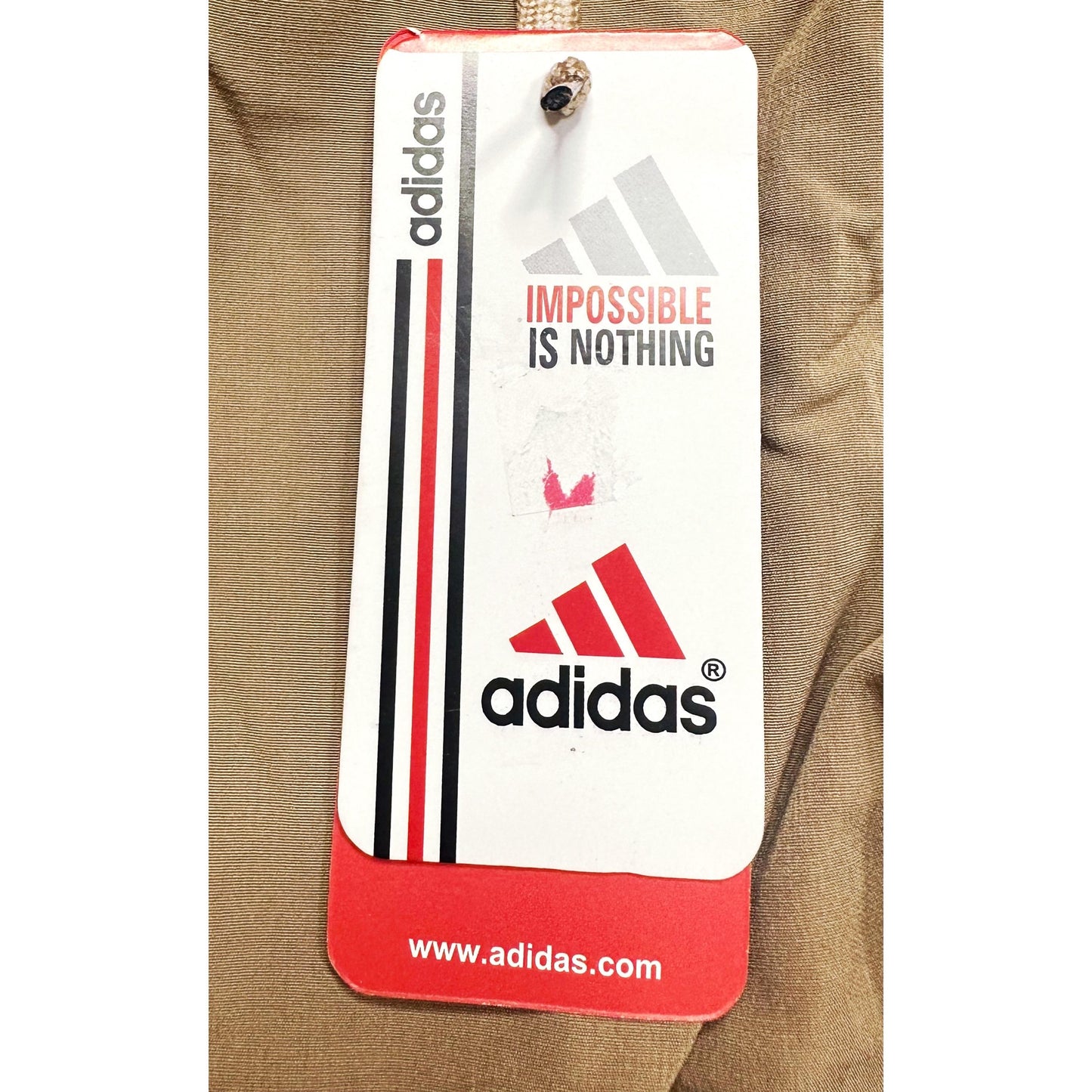 ADIDAS MEN'S BROWN TRACK PANTS WITH SIDE BUTTONS | CLASSIC THREE STRIPES CASUAL SPORTSWEAR TROUSERS