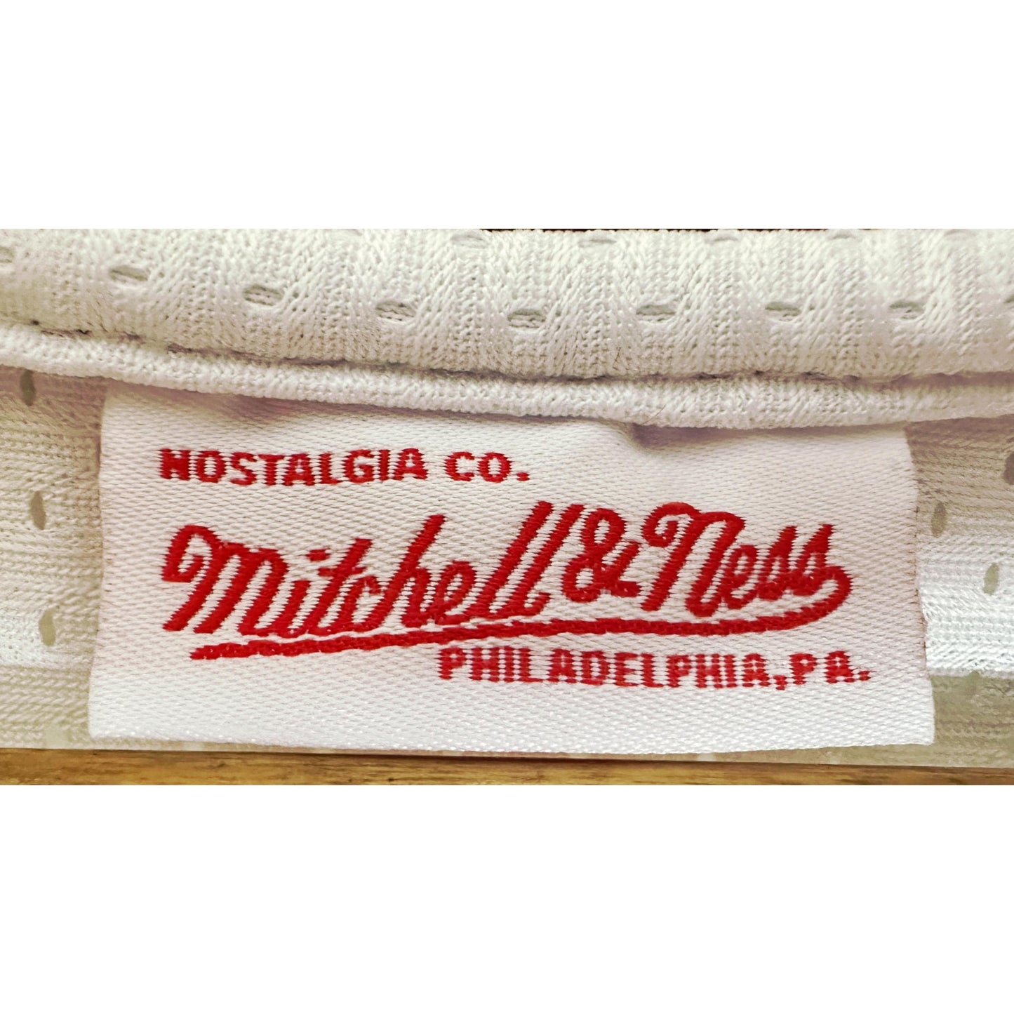 MITCHELL & NESS NBA SIXERS NO 6 IVESON PREMIUM BASKETBALL JERSEY