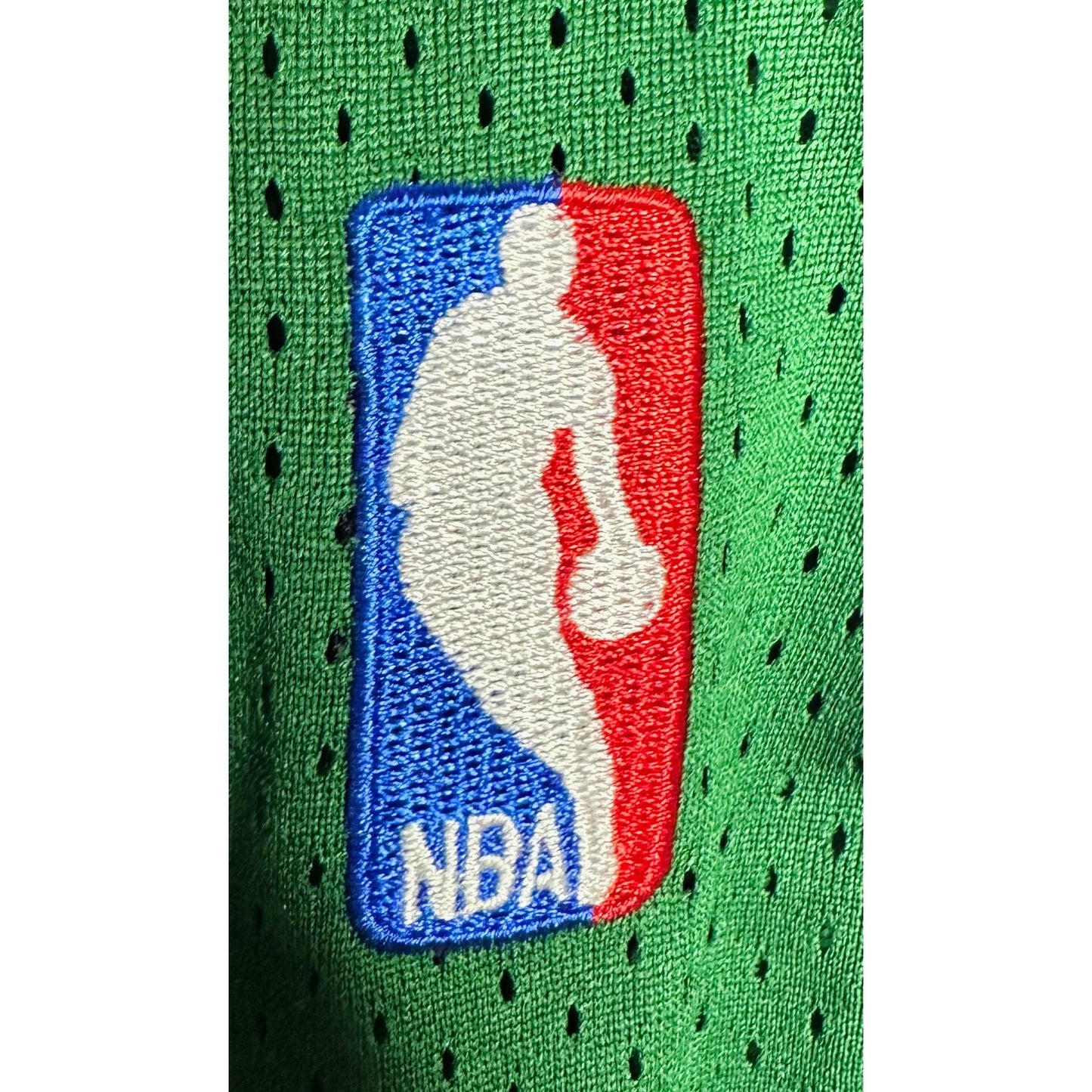 MITCHELL & NESS NBA LARRY BIRD GREEN WHITE CELTICS BIRD NO 33 PREMIUM BASKETBALL JERSEY