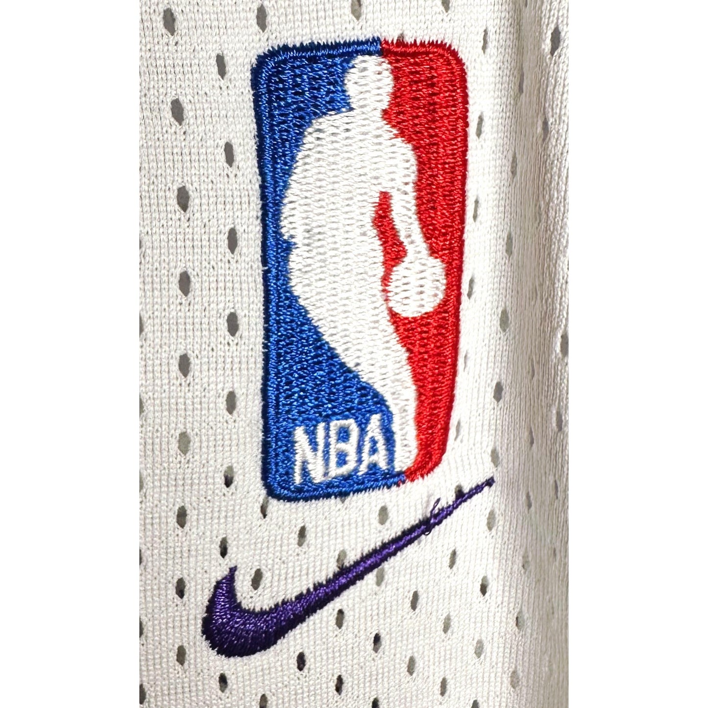 NIKE NBA KINGS WILLAMS NO 55 WHITE BLUE PREMIUM BASKETBALL JERSEY
