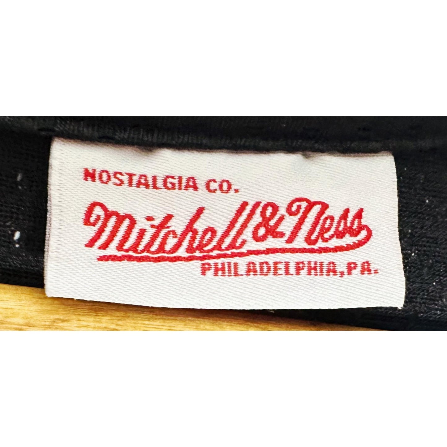 MITCHELL & NESS SIXERS IVE RSON NO 3 BLACK WHITE PREMIUM BASKETBALL JERSEY
