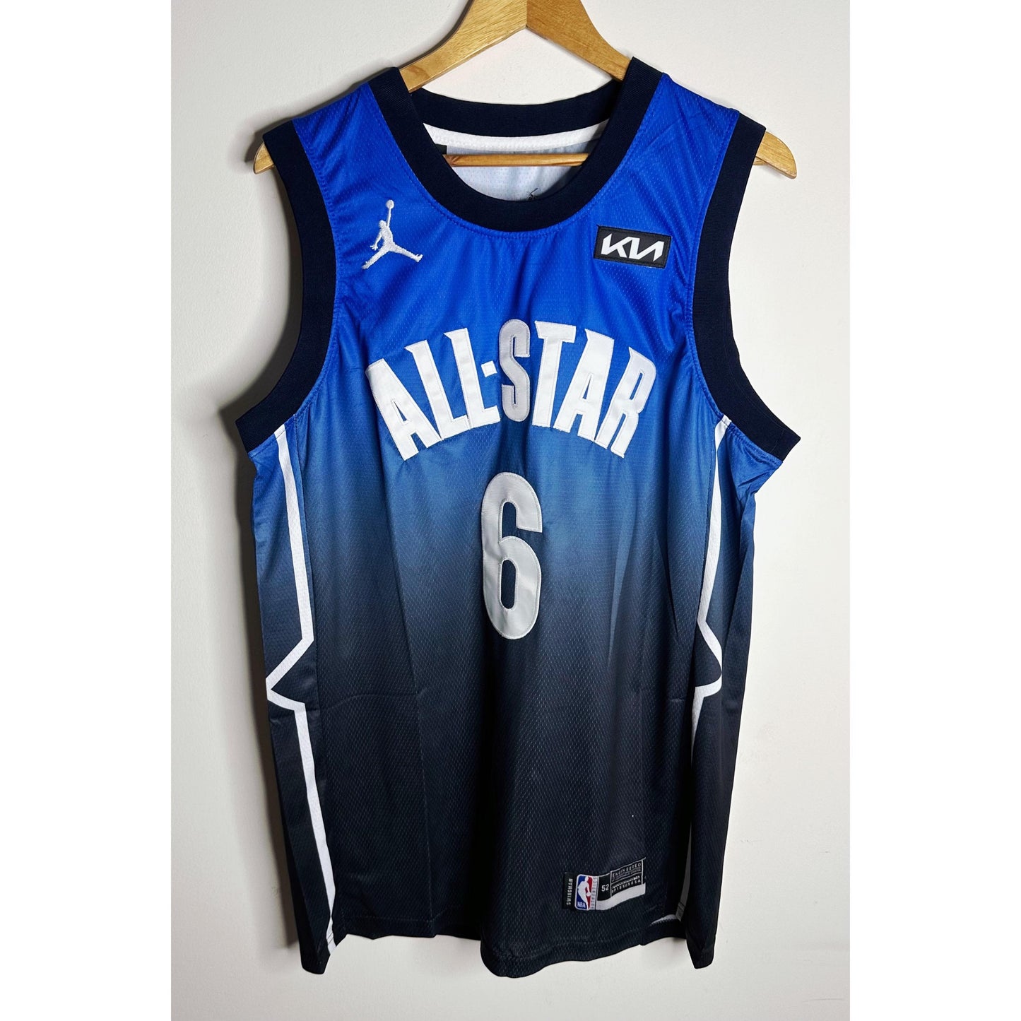 JORDAN KIA ALL STAR NO 6 PREMIUM BASKETBALL JERSEY