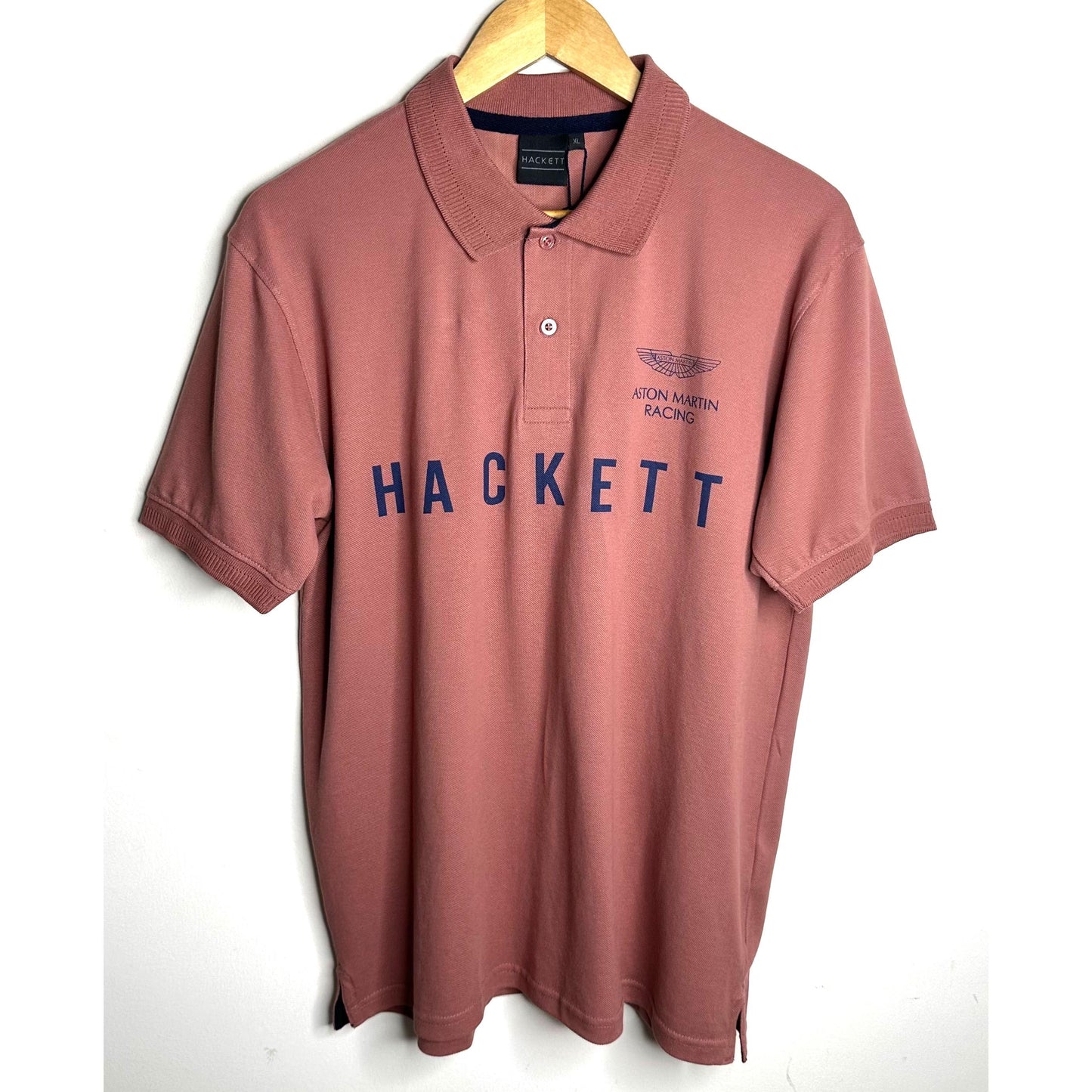 Hackett x Aston Martin Polo – Refined Rose Luxury Style