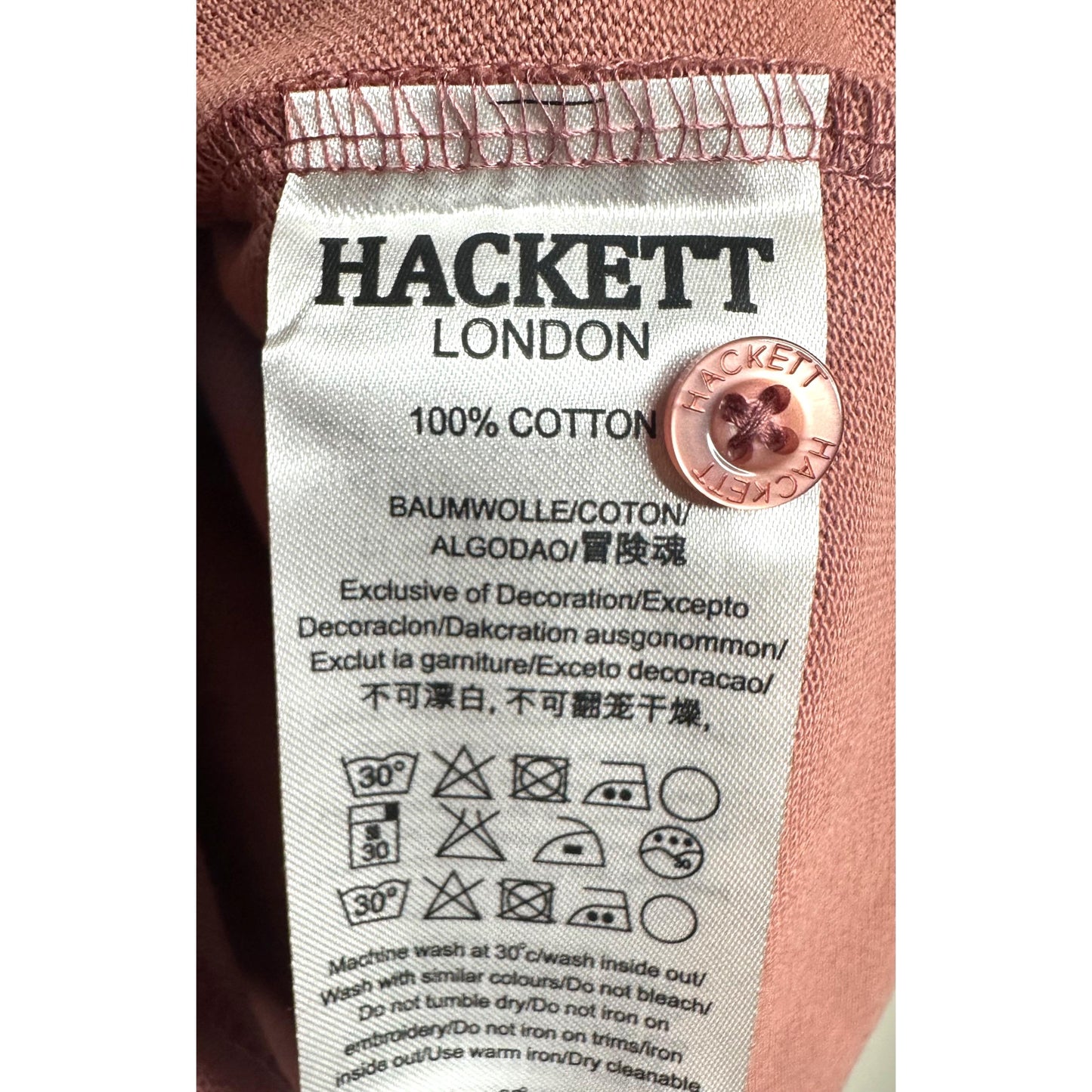 Hackett x Aston Martin Polo – Refined Rose Luxury Style
