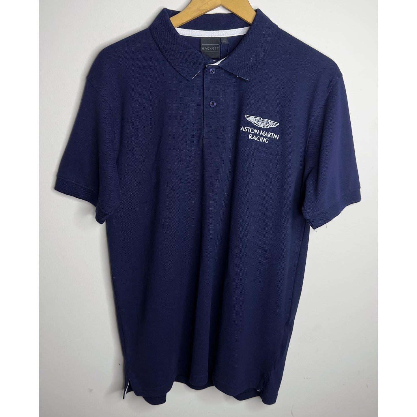 Hackett x Aston Martin Polo – Classic Navy Heritage Style