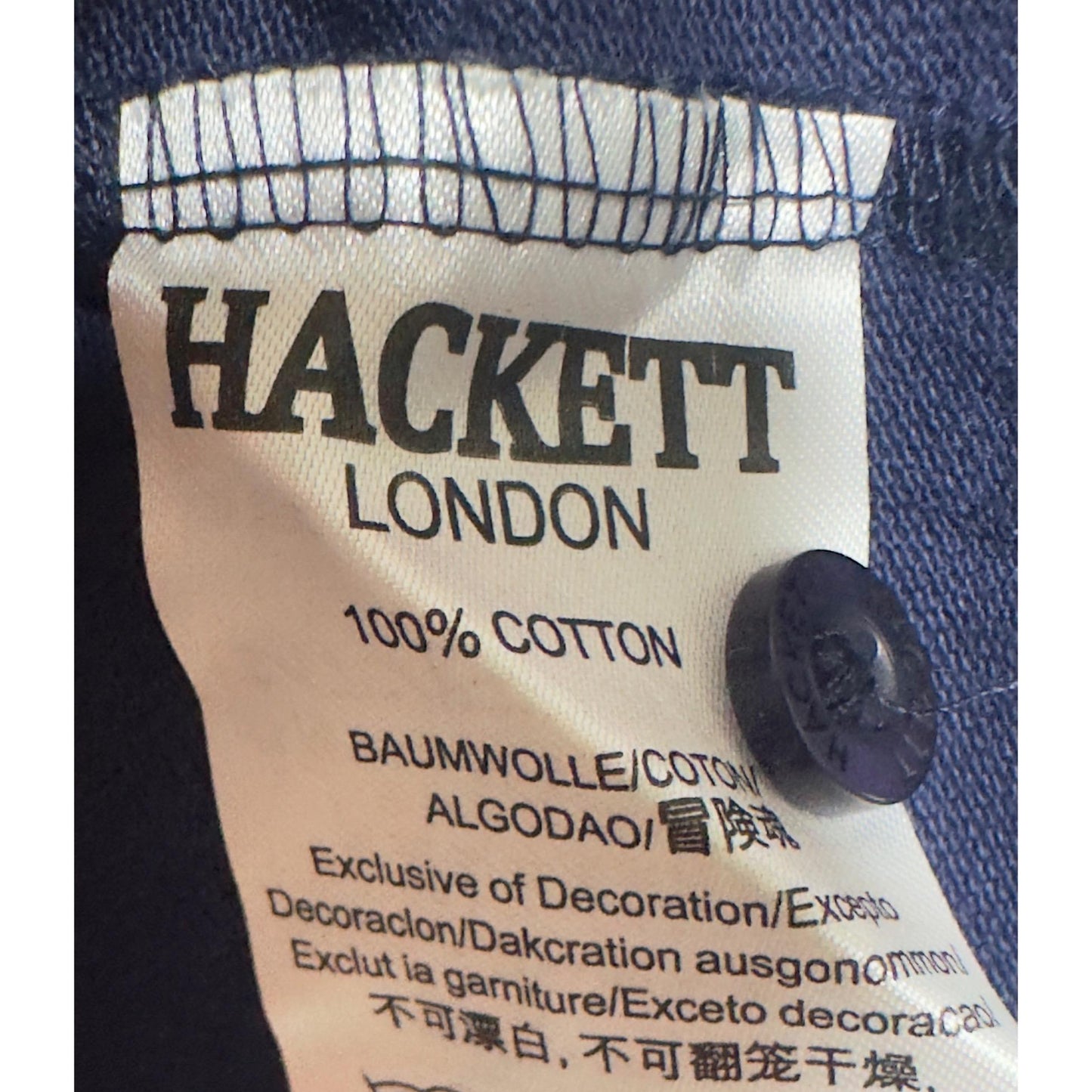 Hackett x Aston Martin Polo – Classic Navy Heritage Style