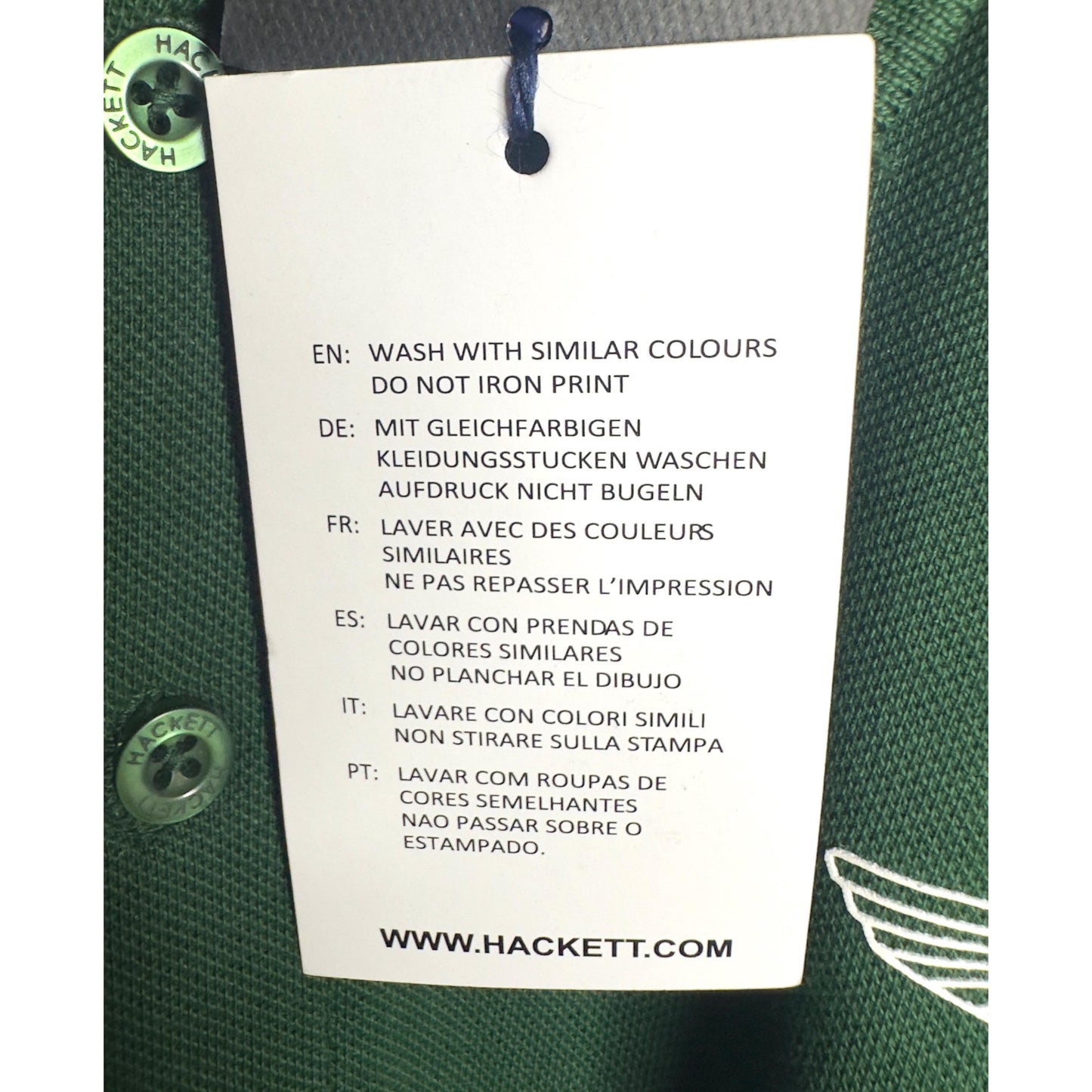 Hackett London x Aston Martin Polo – Iconic Racing Heritage in Green