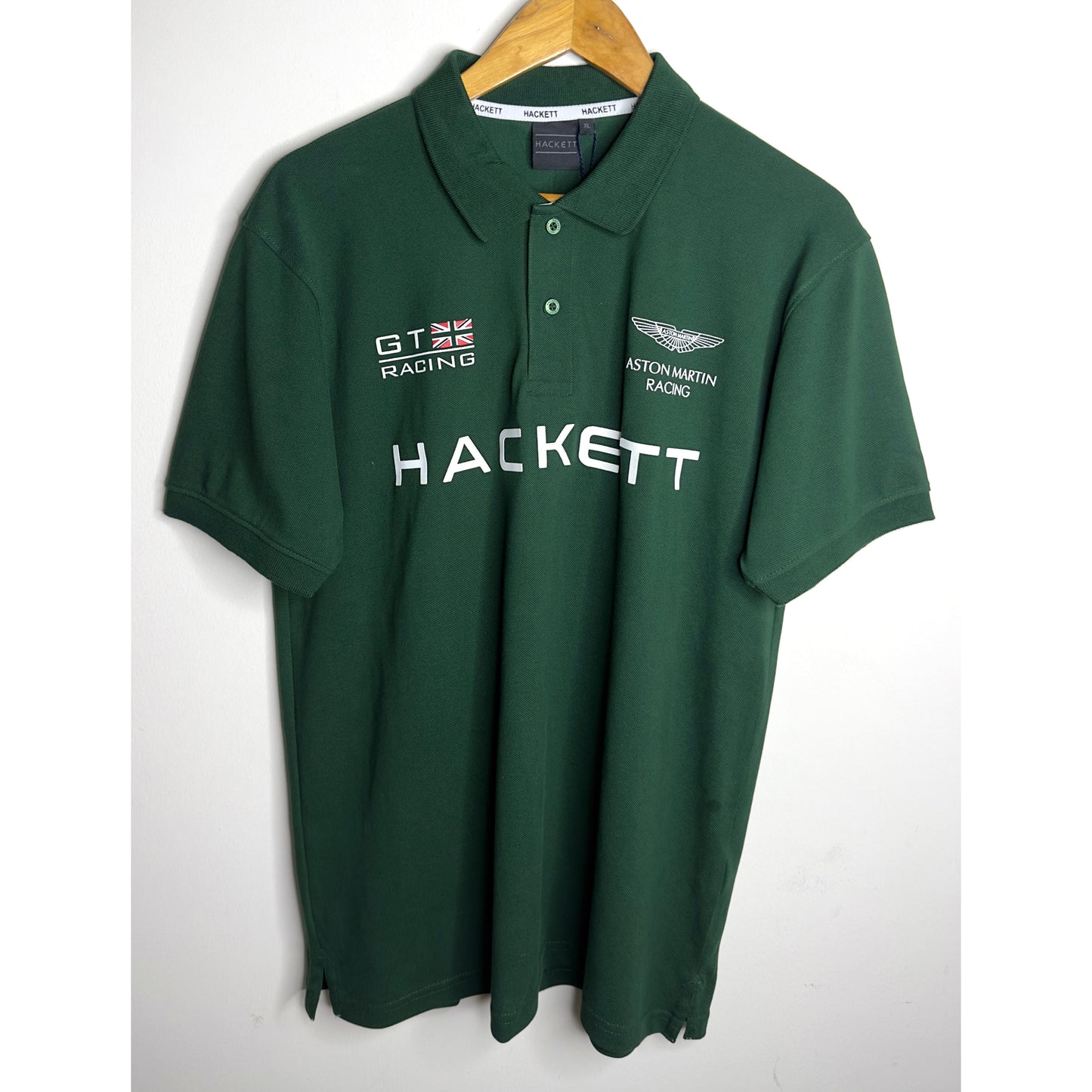 Hackett London x Aston Martin Polo – Iconic Racing Heritage in Green