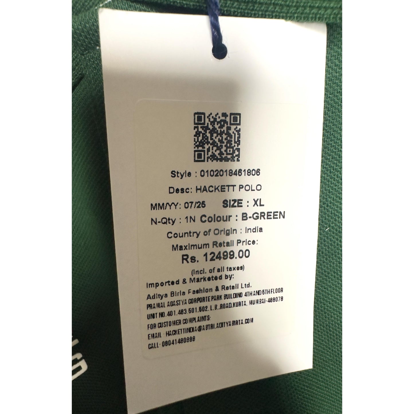 Hackett London x Aston Martin Polo – Iconic Racing Heritage in Green