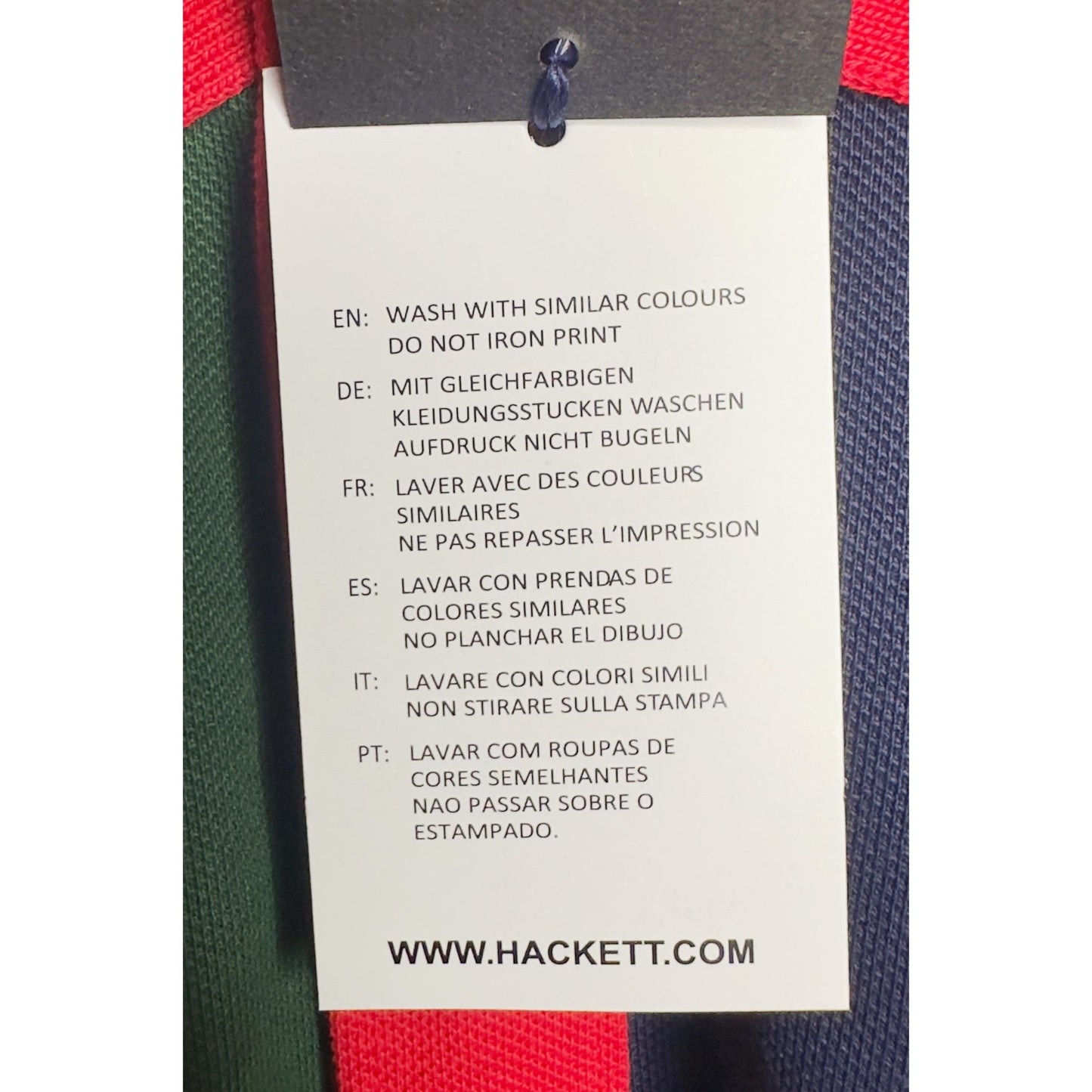 Luxury Hackett Polo Shirt – Bold Colorblock Edition