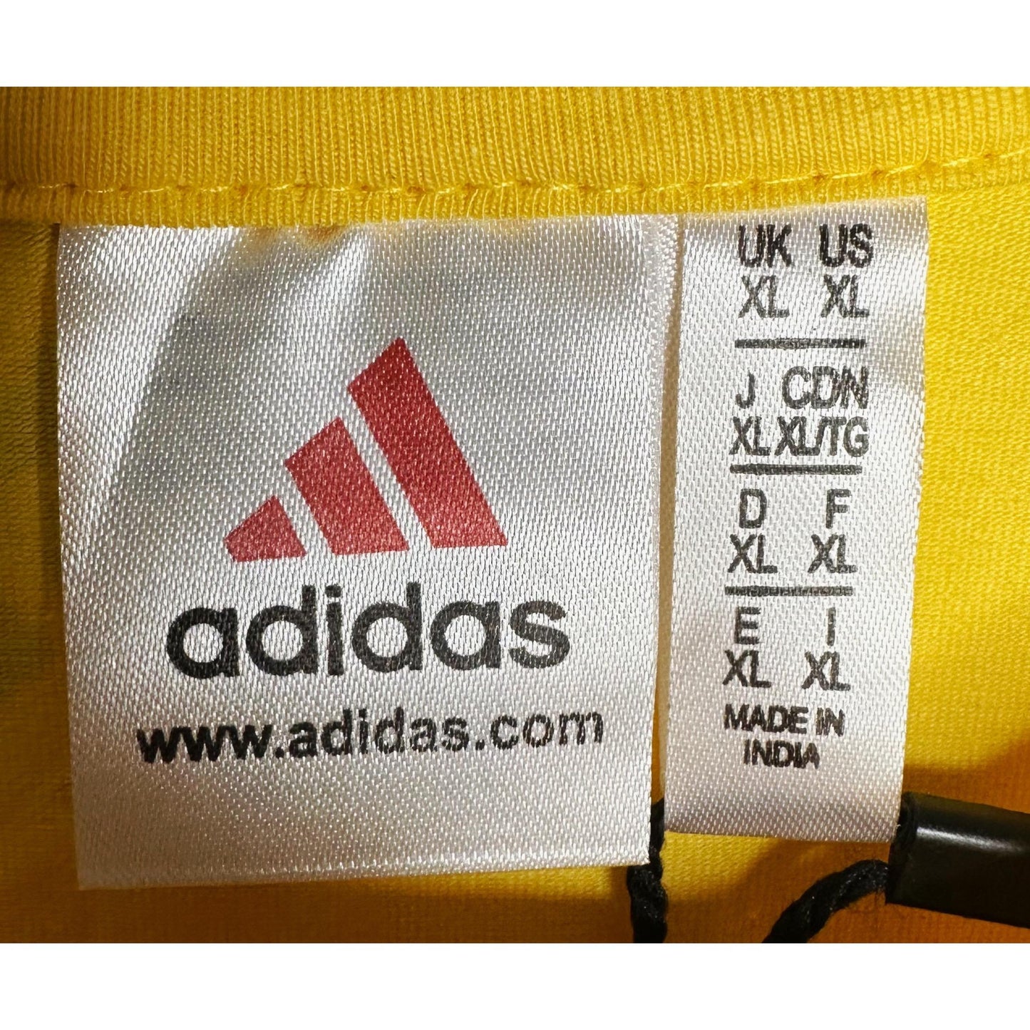 ADIDAS LOS ANGELES MEN’S PREMIUM COTTON T-SHIRT – YELLOW MULTICOLOR PRINT | OVERSIZED STREETWEAR STYLE | CASUAL & LUXURY FASHION TEE