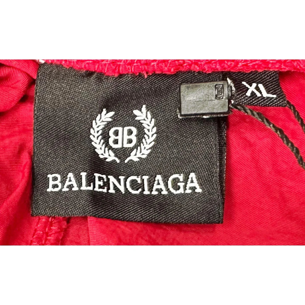 Men’s Balenciaga Track Pant – Contrast Stripe Design