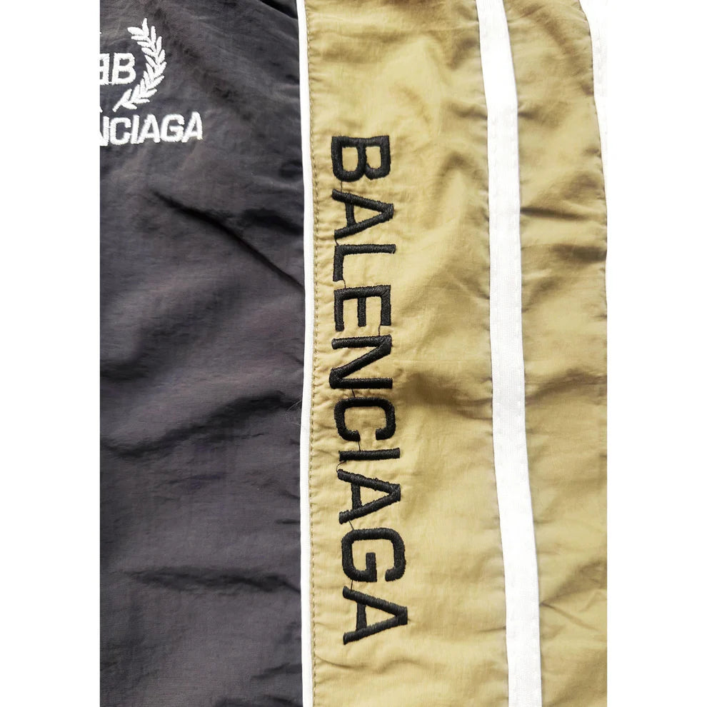 Men’s Balenciaga Track Pant – Contrast Stripe Design